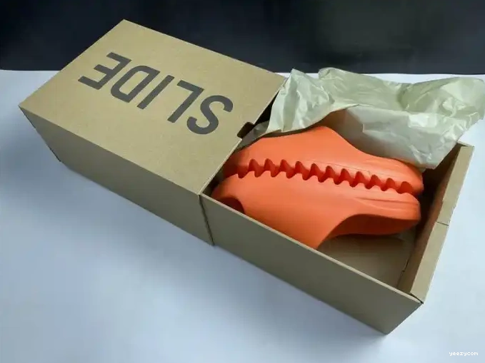 Slide Orange Yeezy Adidas FY7497 0531